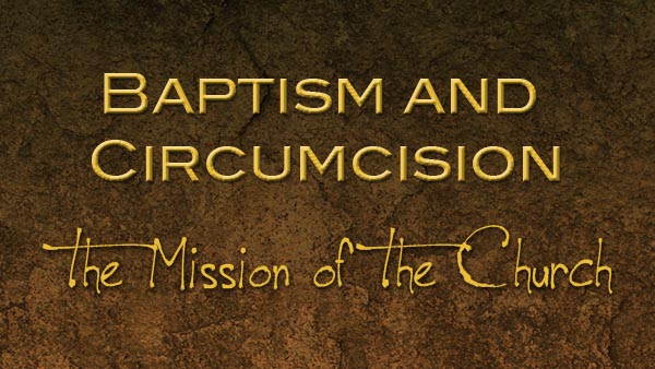 Baptism and Circumcision