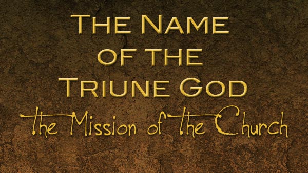 The Name of the Triune God