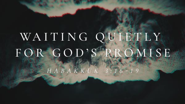 Waiting Quietly for God's Promise